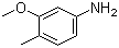 CAS # 16452-01-0, 3-Methoxy-4-methylaniline, 3-Methoxy-4-methylphenylamine