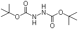 structure of CAS# 16466-61-8, 叠氮二羧酸二叔丁酯