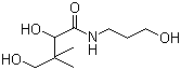 Panthenol molecular structure (CAS 16485-10-2)