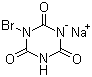 structure of CAS# 164918-61-0, N-溴代氰尿酸单钠盐