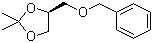 structure of CAS# 16495-03-7, (S)-4-[(Benzyloxy)methyl]-2,2-dimethyl-1,3-dioxolane