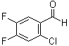 structure of CAS# 165047-23-4, 2-氯-4,5-二氟苯甲醛