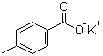 structure of CAS# 16518-25-5, 对甲苯甲酸钾盐