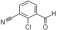 structure of CAS# 165187-24-6, 2-Chloro-3-formylbenzonitrile