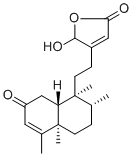 CAS # 165459-53-0, 5-Hydroxy-4-[2-(1,2,3,4,4a,7,8,8a-octahydro-1,2,4a,5-tetramethyl-7-oxo-1-naphthalenyl)ethyl]-2(5H)-furanone