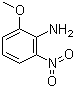 structure of CAS# 16554-45-3, 2-甲氧基-6-硝基苯胺