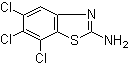 CAS # 16582-61-9, 5,6,7-Trichloro-2-benzothiazolamine