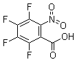 structure of CAS# 16583-08-7, 2-硝基-3,4,5,6-四氟苯甲酸