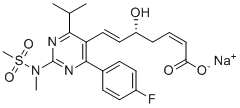 structure of CAS# 1659301-59-3, Rosuvastatin Impurity 3