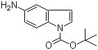 structure of CAS# 166104-20-7, 1-Boc-5-aminoindole
