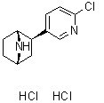 structure of CAS# 166374-43-2, Epibatidine dihydrochloride
