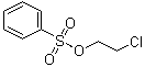 structure of CAS# 16670-48-7, 2-Chloroethyl benzenesulfonate