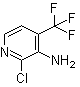 structure of CAS# 166770-70-3, 2-Chloro-4-(trifluoromethyl)-3-pyridinamine