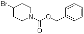 structure of CAS# 166953-64-6, 4-溴哌啶-1-甲酸苄酯