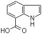 structure of CAS# 1670-83-3, 7-吲哚甲酸