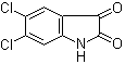 structure of CAS# 1677-48-1, 5,6-Dichloroisatin