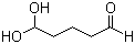Glutaraldehydemonoacetal molecular structure (CAS 16776-90-2)
