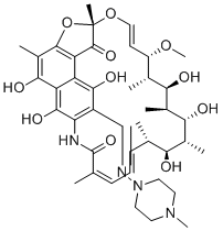 structure of CAS# 16783-99-6, 25-脱乙酰基利福平