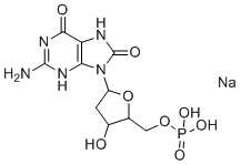 CAS 登录号：1679384-24-7, 8-羟基脱氧鸟苷5'-单磷酸钠