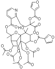 structure of CAS# 168009-85-6, 18-O-(3-糠酰)雷公藤春碱