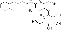 structure of CAS# 168037-13-6, 十一烷基 alpha-D-麦芽糖苷