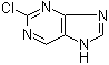 structure of CAS# 1681-15-8, 2-Chloropurine