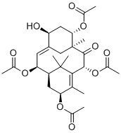 CAS # 168109-52-2, Taxin B, [(1E,3S,4R,6S,9R,11S,12S,14S)-3,9,12-triacetyloxy-14-hydroxy-7,11,16,16-tetramethyl-10-oxo-6-tricyclo[9.3.1.14,8]hexadeca-1,7-dienyl] acetate