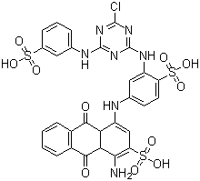 CAS 登录号：16823-51-1, 活性蓝 5