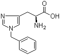 structure of CAS# 16832-24-9, 1-苄基-L-组氨酸