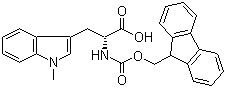 structure of CAS# 168471-22-5, Fmoc-1-methyl-D-tryptophan