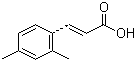 structure of CAS# 1685-80-9, 2,4-Dimethylcinnamic acid