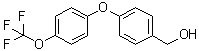 structure of CAS# 1686102-84-0, 4-[4-(Trifluoromethoxy)phenoxy]benzenemethanol