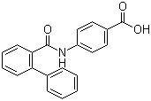 structure of CAS# 168626-74-2, 4-(2-Phenylbenzamido)benzoic acid