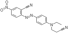 structure of CAS# 16889-10-4, Disperse Red 73
