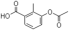 structure of CAS# 168899-58-9, 2-甲基-3-乙酰氧基苯甲酸