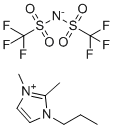 structure of CAS# 169051-76-7, 1,2-二甲基-3-丙基咪唑鎓双(三氟甲基磺酰基)亚胺
