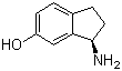 structure of CAS# 169105-01-5, (R)-(-)-6-Hydroxy-1-aminoindan