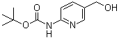 structure of CAS# 169280-83-5, tert-Butyl [5-(hydroxymethyl)pyridin-2-yl]carbamate