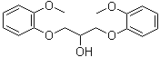 structure of CAS# 16929-60-5, 1,3-Bis(o-methoxyphenoxy)-2-propanol