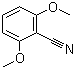 structure of CAS# 16932-49-3, 2,6-二甲氧基苯腈