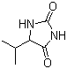 structure of CAS# 16935-34-5, 5-Isopropylhydantoin