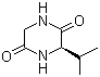 structure of CAS# 16944-60-8, (S)-3-Isopropyl-2,5-piperazinedione