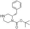 structure of CAS# 169447-86-3, (S)-1-Boc-2-苄基哌嗪