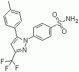 structure of CAS# 169590-42-5, Celecoxib