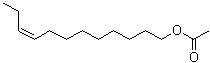 structure of CAS# 16974-11-1, (9Z)-9-Dodecen-1-ol acetate