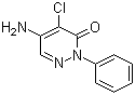 structure of CAS# 1698-60-8, 杀草敏