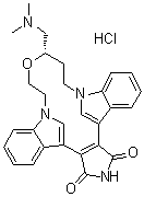 structure of CAS# 169939-93-9, 鲁伯斯塔盐酸盐