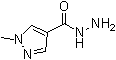 structure of CAS# 170020-91-4, 1-Methyl-1H-pyrazole-4-carboxylic acid hydrazide