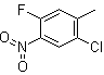 structure of CAS# 170098-88-1, 1-Chloro-4-fluoro-2-methyl-5-nitrobenzene