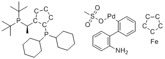 structure of CAS# 1702311-34-9, Josiphos SL-J009-1 Pd G3